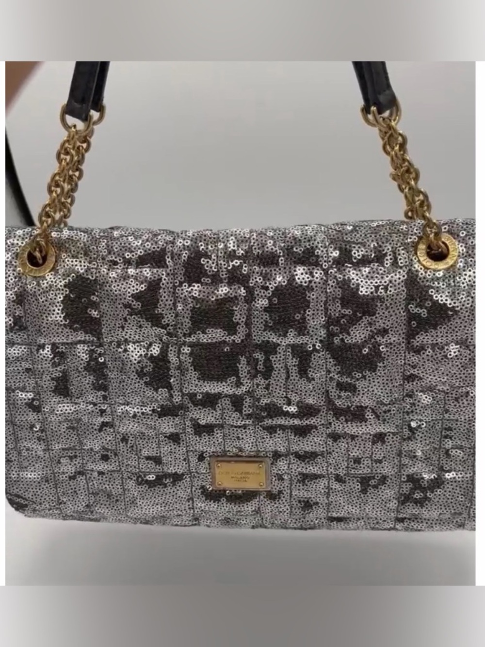 Dolce & Gabbana 'Miss Charles' Shoulder Bag 8,5 H x 12 W x 3D